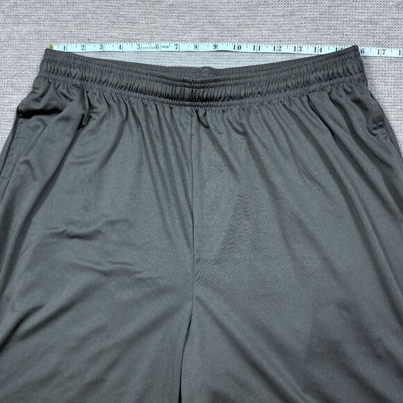 Energy Zone Mens Dark Gray Athletic Shorts Elastic Waistband Pockets Size Large - Picture 6 of 10